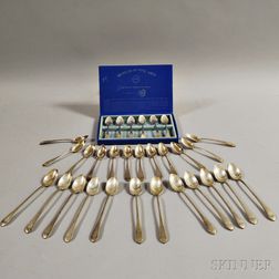 Group of Mostly Sterling Silver Flatware